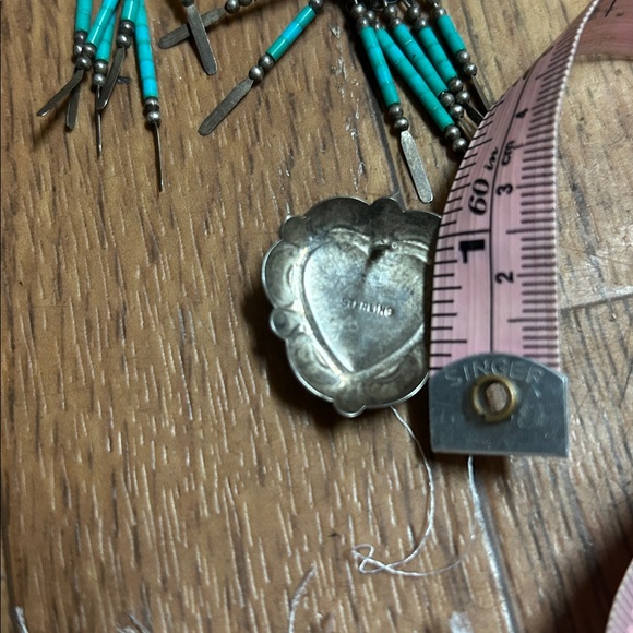 Turquoise and Multicolor Heart Earrings Set - Picture 3 of 8